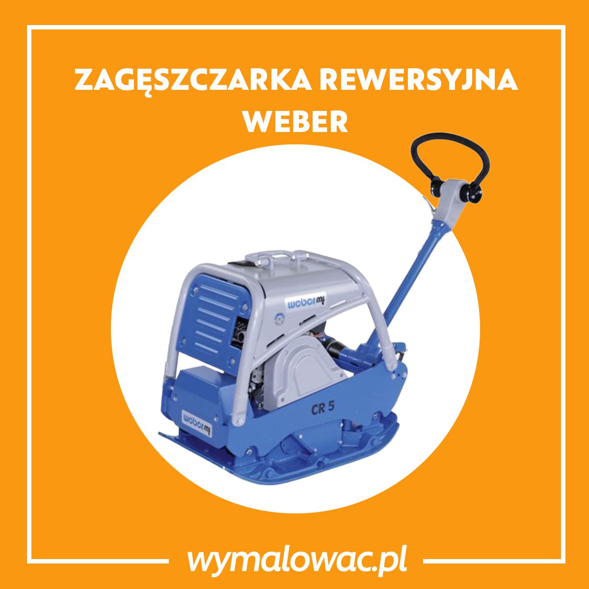 Zagęszczarka rewersyjna Weber